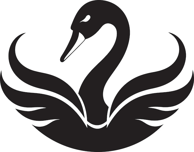 Eco Friendly Bird Design Swans Tranquil Art