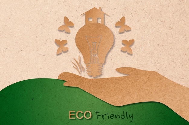 Eco friendly or ecology concept