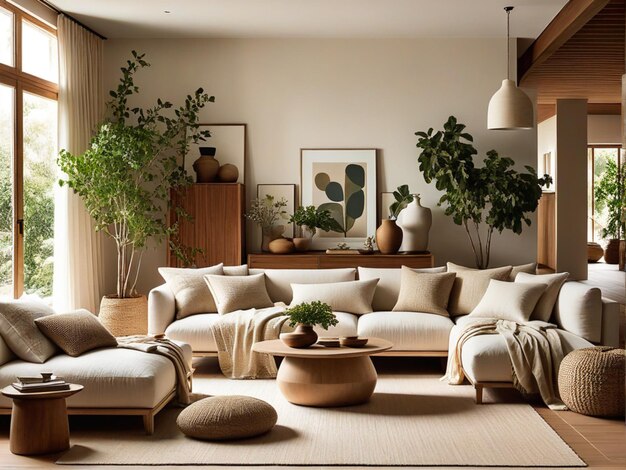eco friendly home interior with warmth depth and dimension to any space creating an inviting atmosph