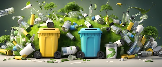 Фото Устойчивые решения для экологически чистых отходов