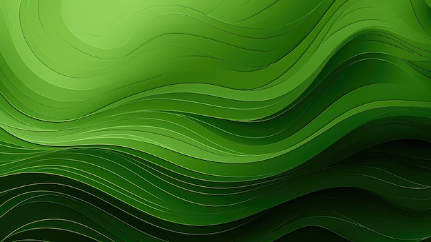 Eco graphic green background