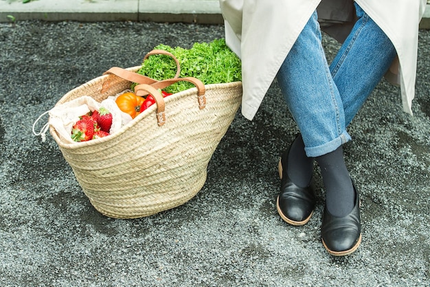 Eco nul afval winkelen in de stad