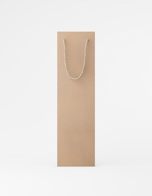 Eco packaging bag kraft paper with handle