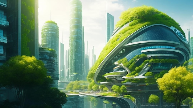 Eco Revolution A Futuristic Cityscape Redefined by Sustainable Real Estate Marvels