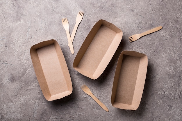 Eco-vriendelijke fastfoodcontainers