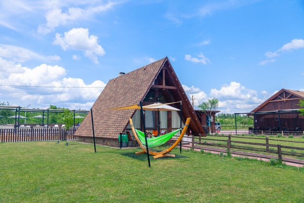 Foto ecodorp zavoiul nistrului in het noorden van moldavië