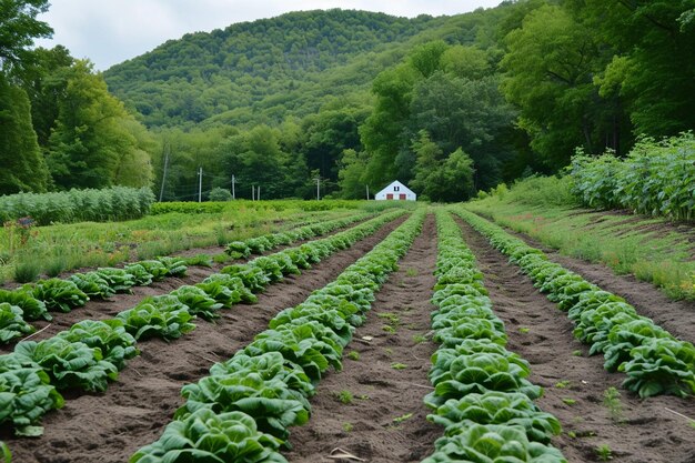 사진 에코 (ecofarm) 은 우아한 농업입니다.