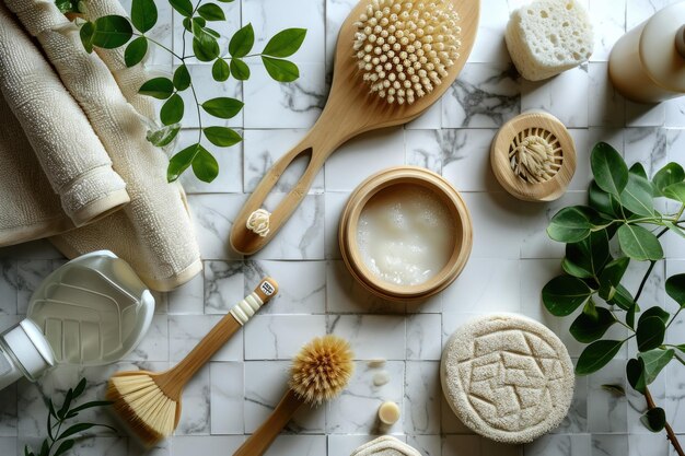 Ecofriendly cleaning accessories for zero waste homes