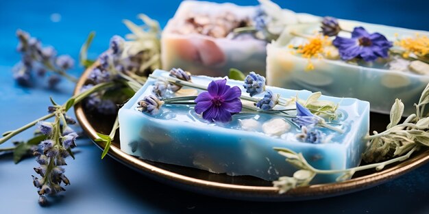 Photo ecofriendly luxury immerse yourself in the world of sustainable organic soaps