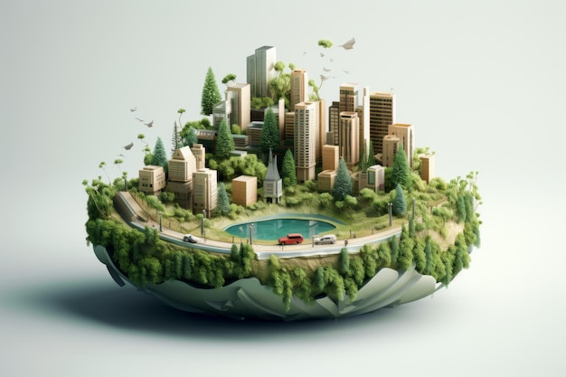 EcoFriendly Planet Concept