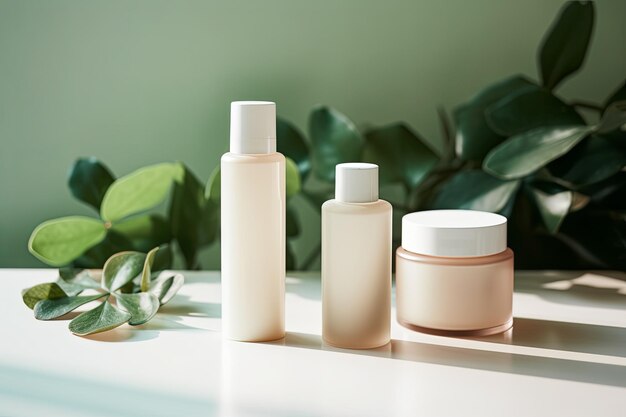 EcoFriendly Skincare Bottle Mockup