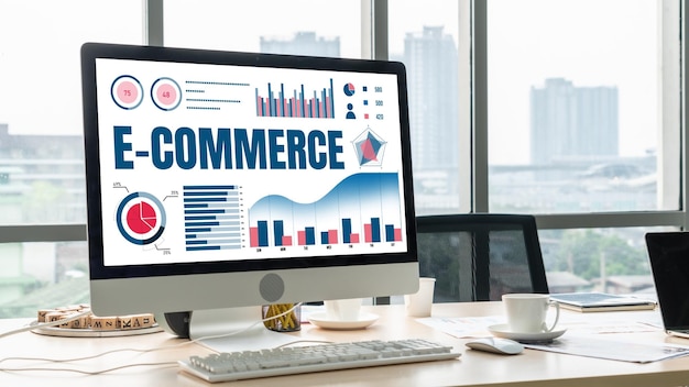 Ecommerce data software provide modish dashboard for sale analysis to the online retail business