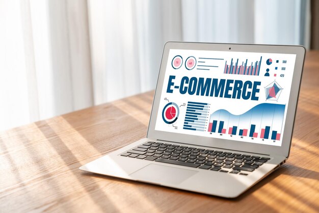 Ecommerce data software provide modish dashboard for sale analysis