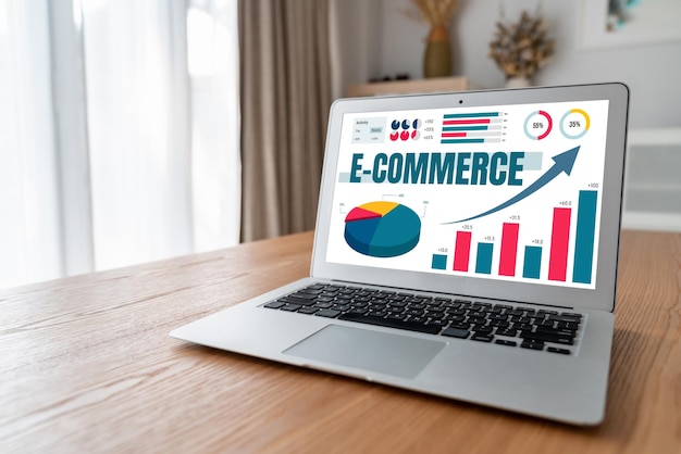 Ecommerce data software provide modish dashboard for sale analysis