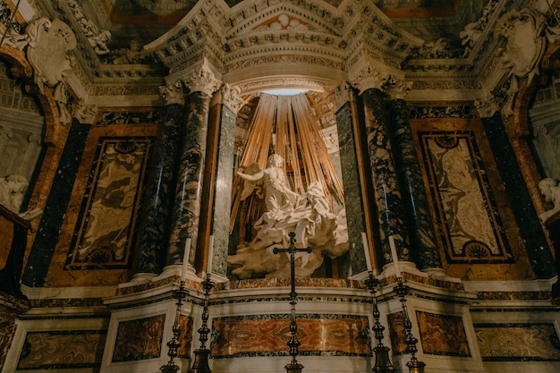 Ecstasy of Saint Teresa sculpture