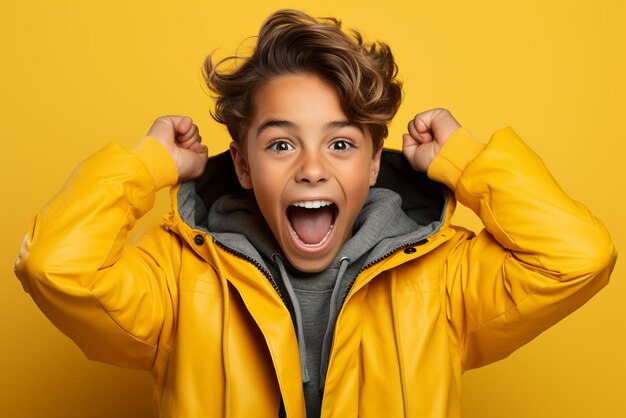 Ecstatic Young Man Celebrating Unbelievable Prices with Joyful Smile Closeup Shot