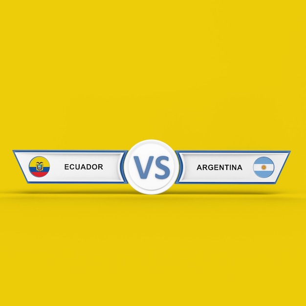 Foto partita ecuador vs argentina