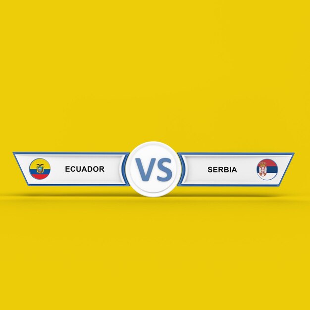 Foto partita ecuador vs serbia