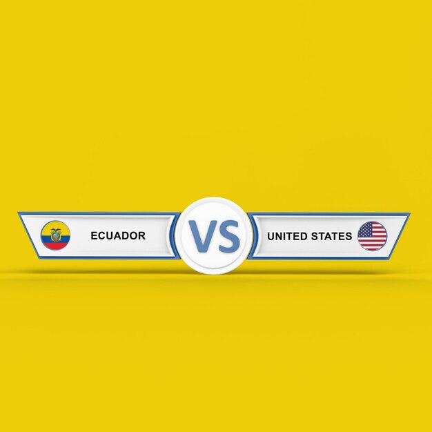 Ecuador vs united states match