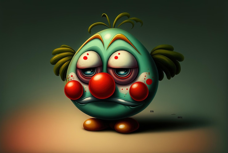 फोटो ed the teary eyed cartoon clown