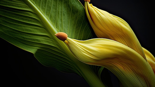 写真 食べられるバナナの花