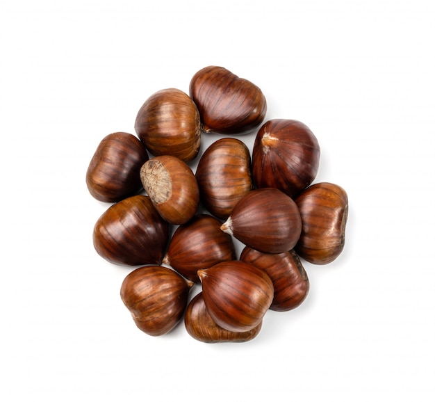 Edible Sweet Chestnuts, Healthy Autumn and Christmas Food