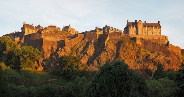 Edinburgh kasteel in Edinburgh, hoge resolutie