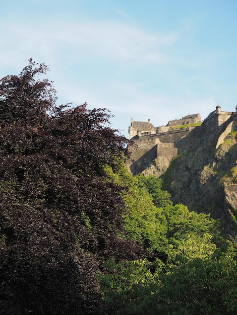 Edinburgh kasteel in Schotland