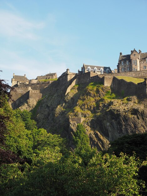 Edinburgh kasteel in Schotland