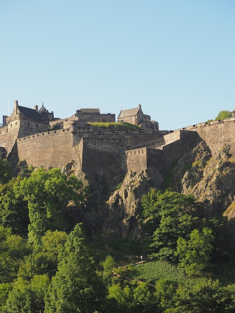 Edinburgh kasteel in Schotland