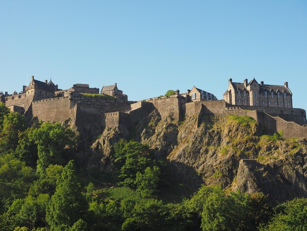 Edinburgh kasteel in Schotland