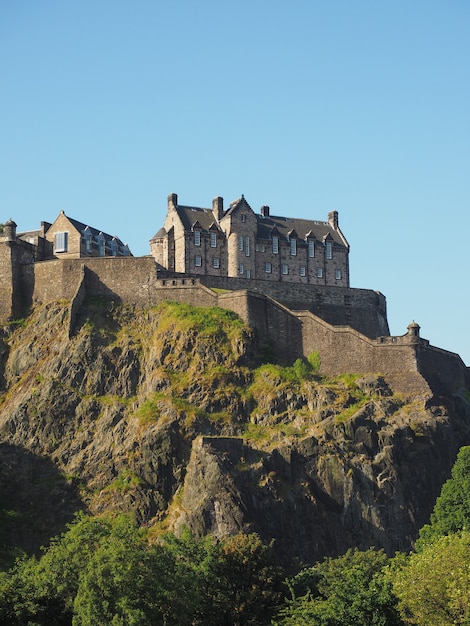 Edinburgh kasteel in Schotland