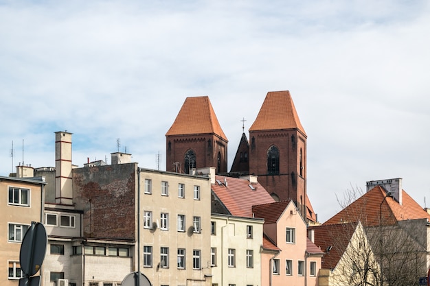 Editorial Image of Brzeg City Center Near the Market Square