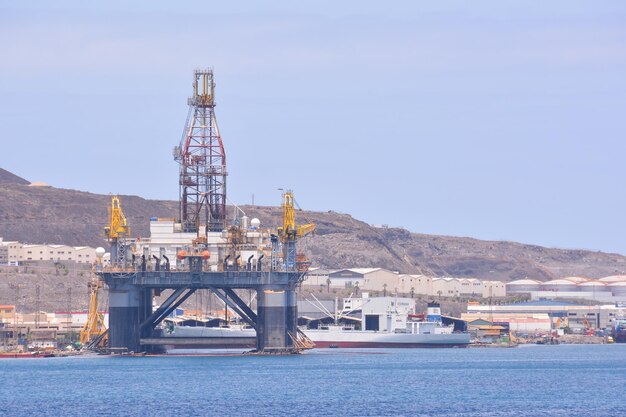 Editorial Picture of the Port in Gran Canaria Spain 10 october 2015