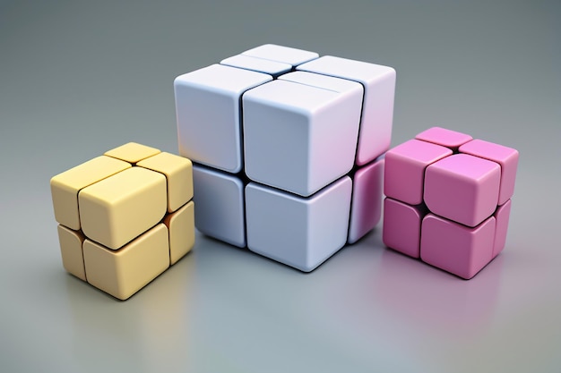 Educatief speelgoed Rubik Cube Oefening Denkvermogen Zeer moeilijk Rotatie Competitie