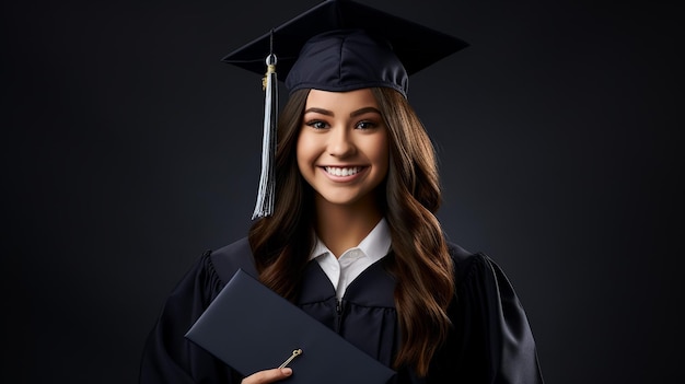 education graduation and people concept group of happy international students in mortar boards an