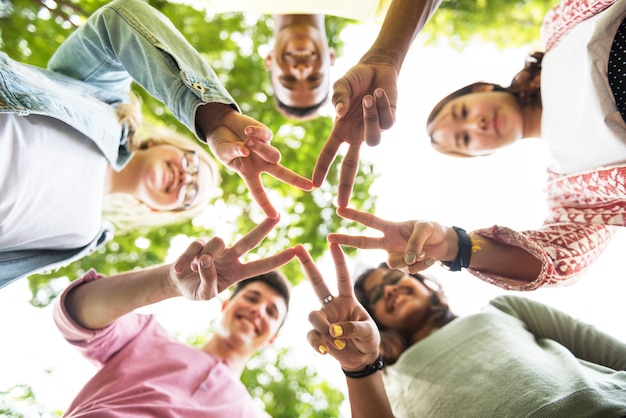 Concetto di conoscenza della gente degli studenti dell'istruzione