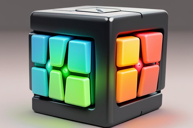 Educational toy Rubik Cube Exercise Thinking Ability Highly Difficult Rotation Competition