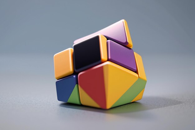 Educational toy Rubik Cube Exercise Thinking Ability Highly Difficult Rotation Competition