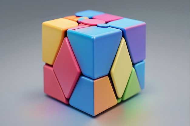 Educational toy Rubik Cube Exercise Thinking Ability Highly Difficult Rotation Competition