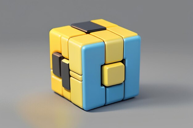 Развивающая игрушка Кубик Рубика Упражнение Мышление Способность Очень сложное соревнование по вращению