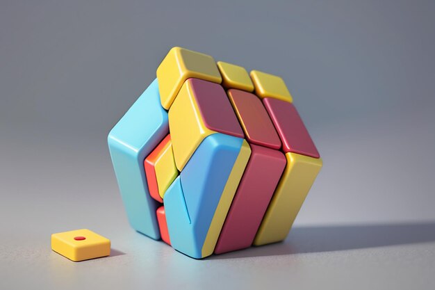 Educational toy Rubik Cube Exercise Thinking Ability Highly Difficult Rotation Competition