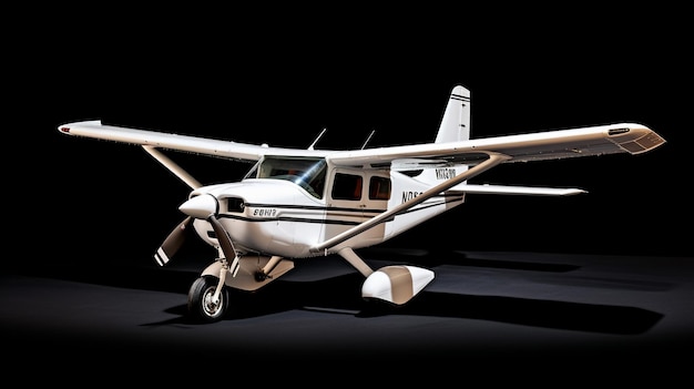 Een 3D-miniatuur Cessna 172