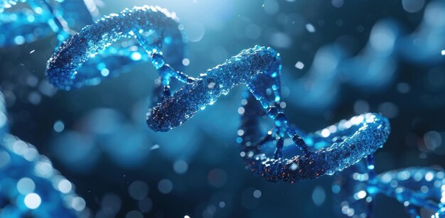 een afbeelding van een dna-streng