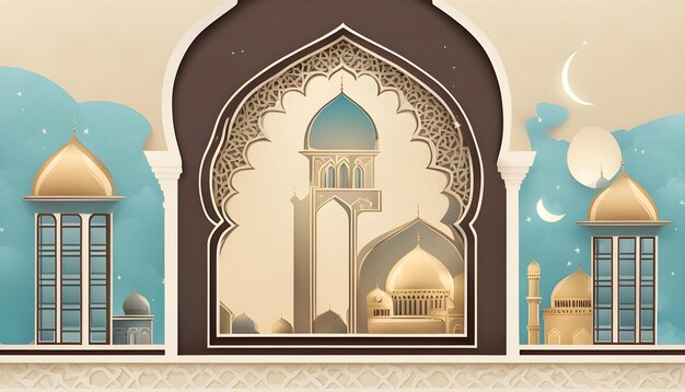 een afbeelding van een moskee met een blauwe koepel en een blauw koepel