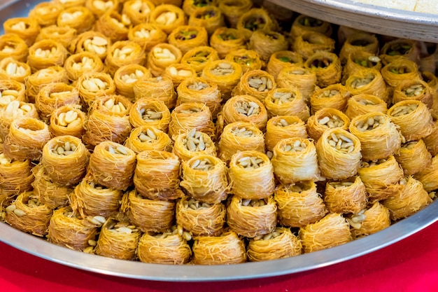 Een assortiment van Turkse Ramadan Dessert Baklava