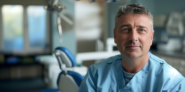 Een bekwame chirurg aan het werk in de operatiekamer van het ziekenhuis deze zelfverzekerde en glimlachende mannelijke dokter