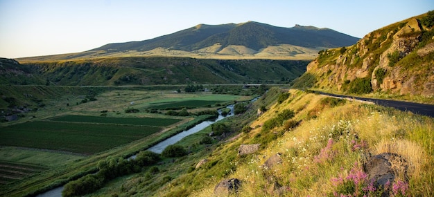 Een bergkloof van verbazingwekkende schoonheid