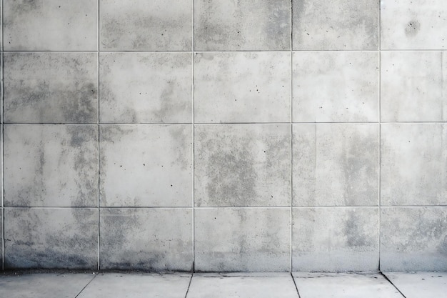 Een betonnen muur met een betonnen structuur en een betonnen muur met een bordje met de tekst 'niet meer'