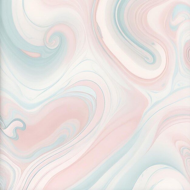 Een betoverend abstract patroon met een zachte dromerige mix van pasteltinten